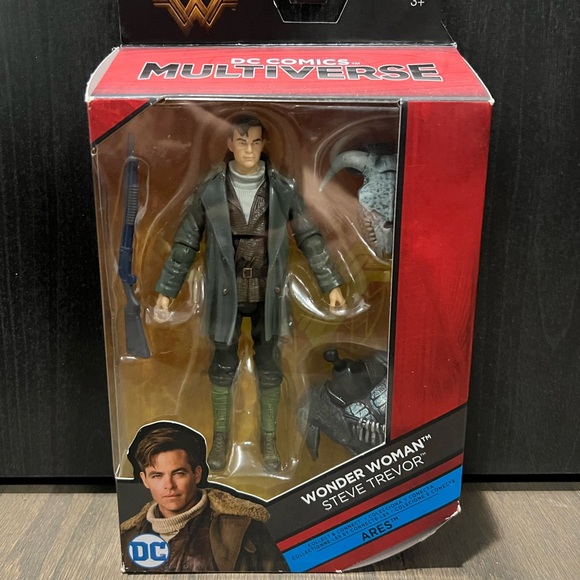 Mattel | Toys | Dc Comics Multiverse Wonder Woman Steve Trevor Action ...